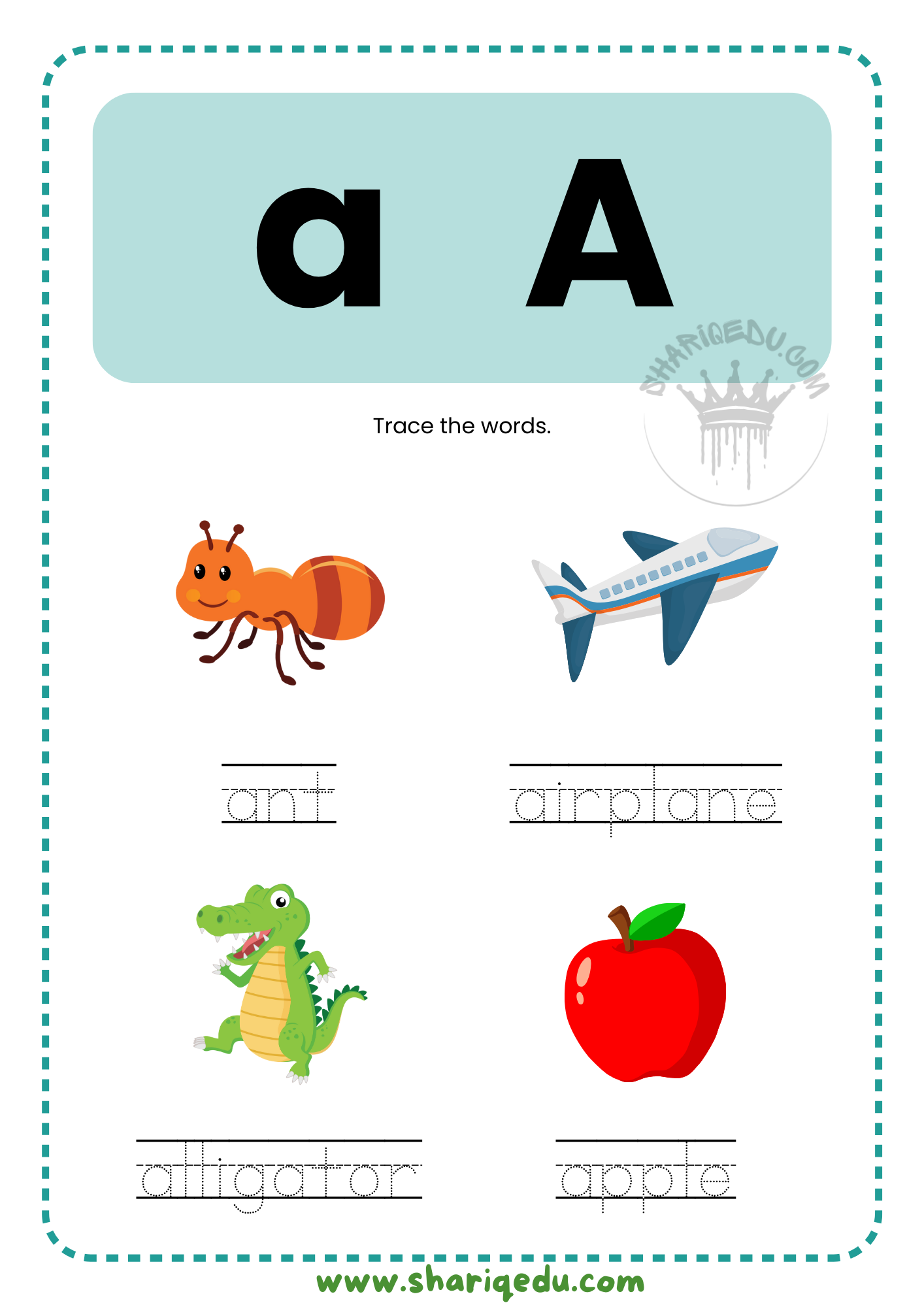 Trace and Learn the Alphabets