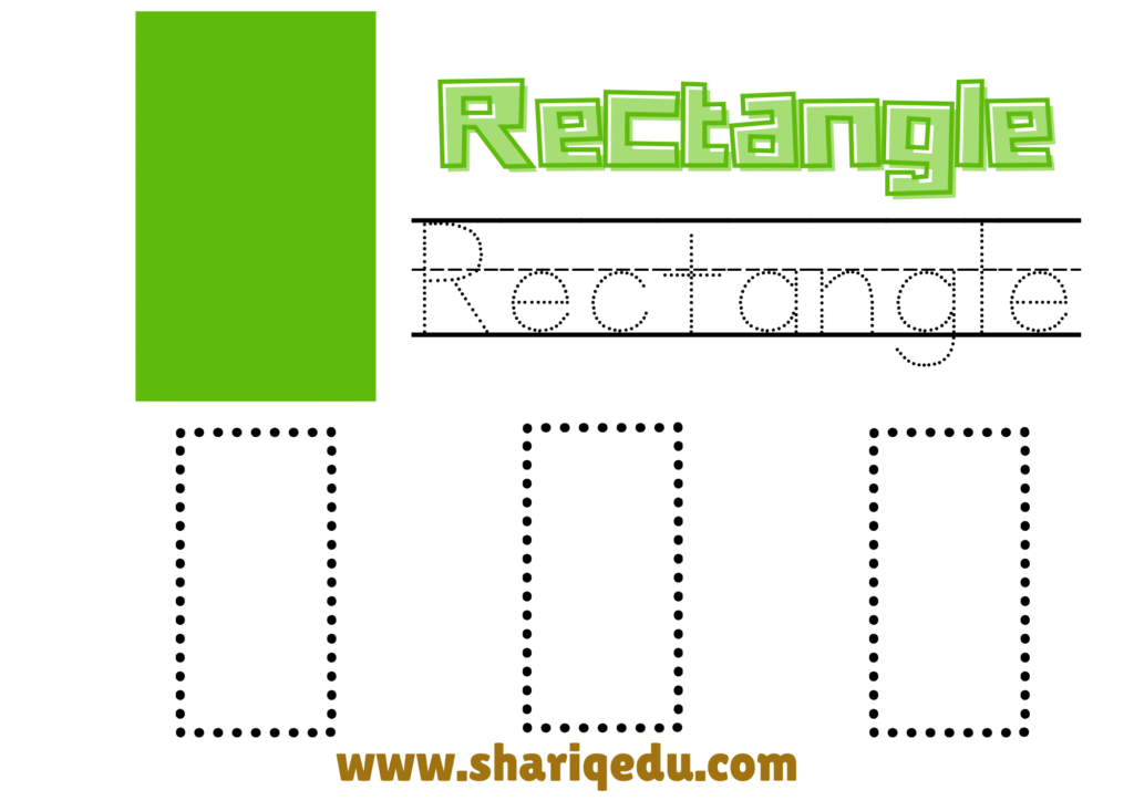 Let’s Trace Shapes Fun Early Learning Worksheets