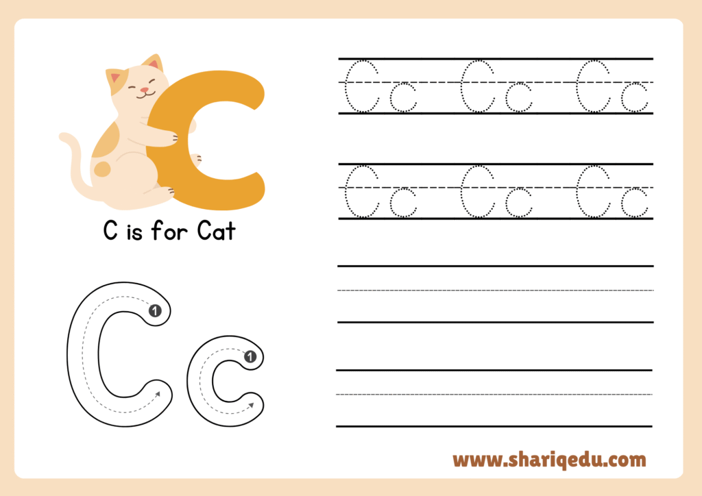ABC Animal Alphabet Tracing Worksheets