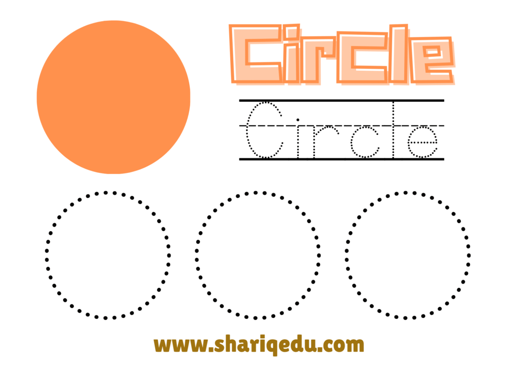 Let’s Trace Shapes Fun Early Learning Worksheets