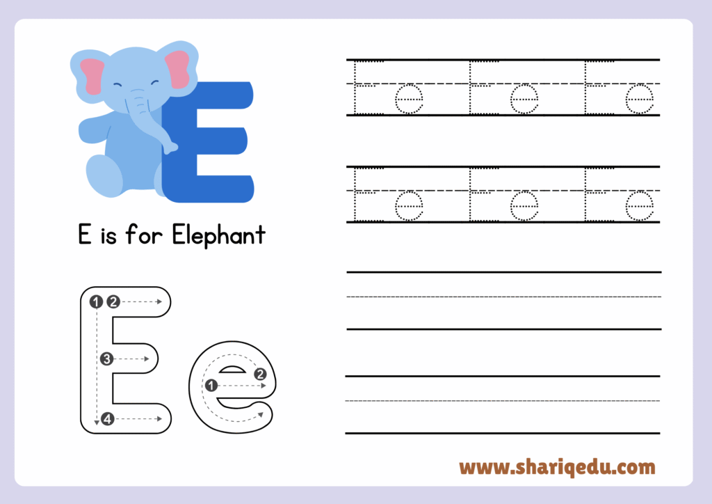 ABC Animal Alphabet Tracing Worksheets