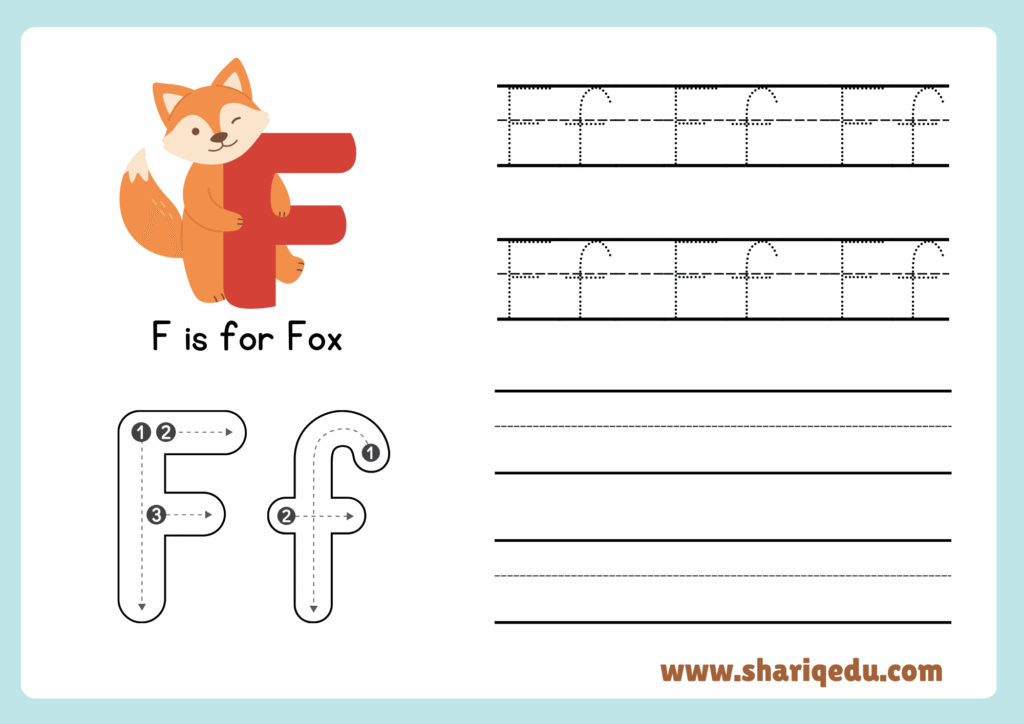 ABC Animal Alphabet Tracing Worksheets