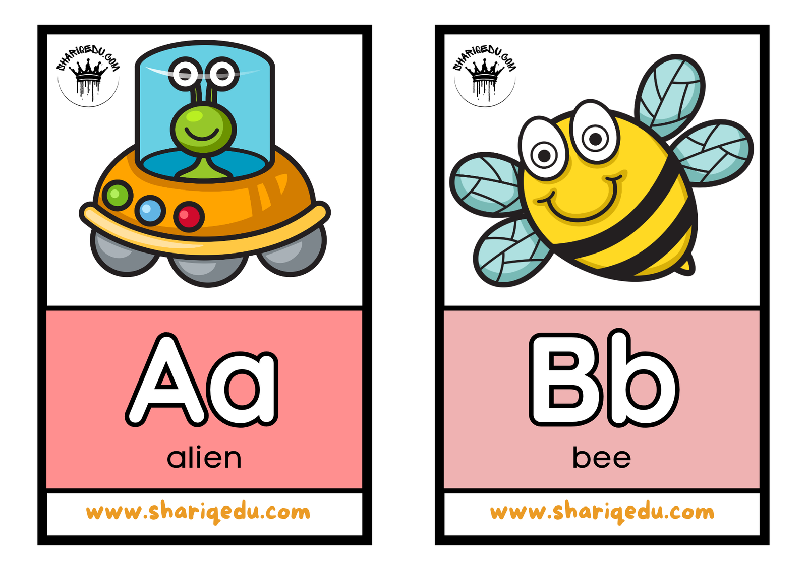 Alphabet Phonics Card