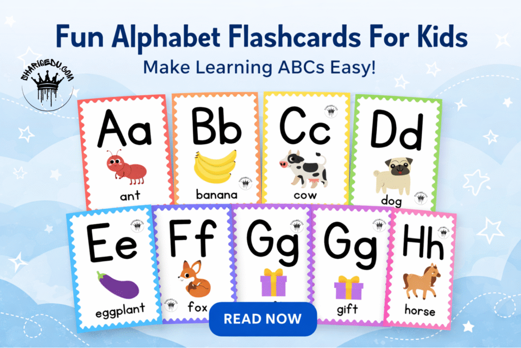 Colorful Alphabet Cards