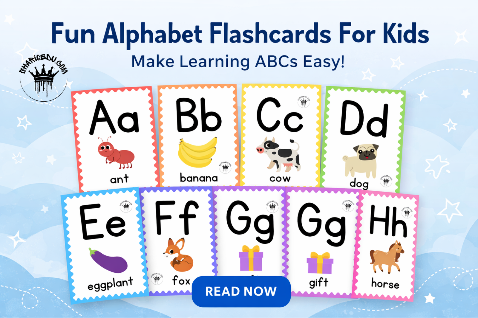 Colorful Alphabet Cards
